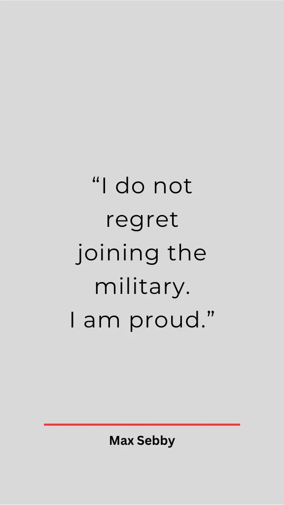Max Sebby U.S. Air Force Veteran