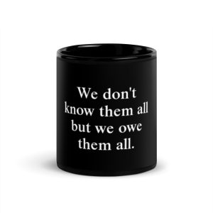 Black Ceramic Mug