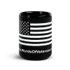 American Flag Black Glossy Mug - Image 5