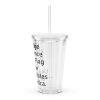 Clear plastic tumbler - Image 4