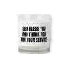 Glass jar soy wax candle - Image 2