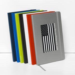Hardcover bound notebook