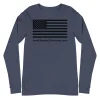 American Flag Unisex Long Tee - Image 4