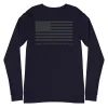 American Flag Unisex Long Tee - Image 3