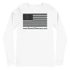 American Flag Unisex Long Tee - Image 8