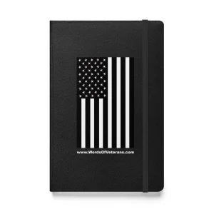 Hardcover bound notebook