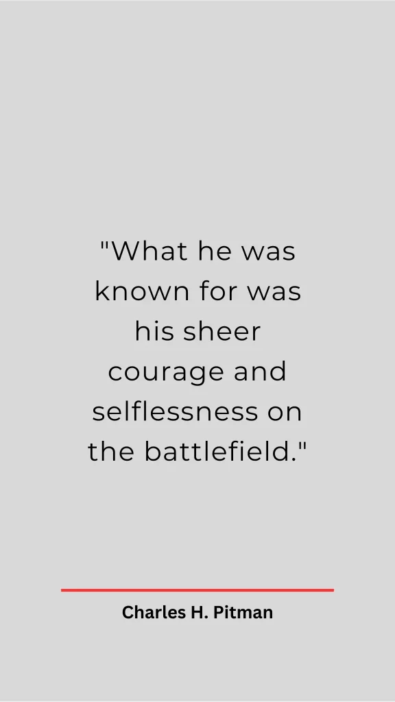 Charles H. Pitman famous saying