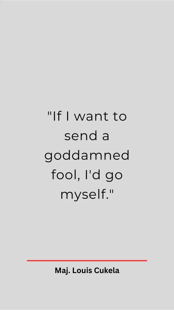 Maj. Louis Cukela shaped U.S. history